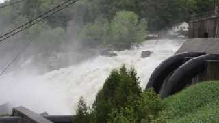 Lamoille River Vermont Flooding [upl. by Ardena]