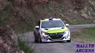 Test Rallye 2024  SARRAZIN Pablo 208 Rally 4 amp RUMEAU Sarah 208 Rally 4 Sarrazin Motorsport [upl. by Amleht922]