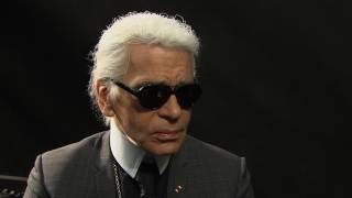 Karl Lagerfeld on the FallWinter 201112 ReadytoWear Collection – CHANEL Shows [upl. by Lunna]