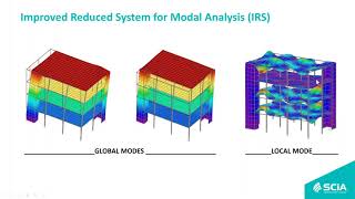 EN Seismic analysis of buildings in SCIA Engineer [upl. by Esorylime]