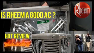 Know before you buy Rheem RUUD Air Conditioning System Review Model RA14AZ and RH1PZ [upl. by Nnylassej45]