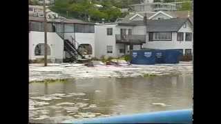 The White Rock Flood on Marine Drive  June 9th 1999 [upl. by Bremble]