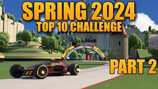 Trackmania Spring Top 10 Challenge FINAL [upl. by Attekal731]