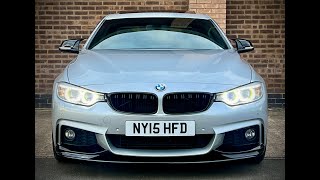 BMW 430d 2015 M Sport [upl. by Erlene]