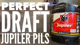 Jupiler Pils On Philips Perfect Draft  Belgian Beer Review [upl. by Anail]