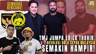 Pertemuan 2 figura hebat  TMJ x Erick Thohir Puji Pau Marti beri debut kepada pemain muda [upl. by Ahsan]