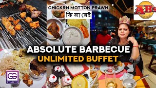 Absolute Barbecue Ruby Kasba  earlybird offer Best buffet Unlimited buffetinkolkata [upl. by Yhtimit]