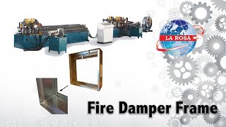 VCD DAMPER FRAME ASSEMBLING MACHINES [upl. by Eigger]