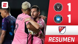 GOLAZO de Lionel MESSI RESCATA empate para INTER MIAMI vs Charlotte SUÁREZ y ALBA titulares  MLS [upl. by Tanah]