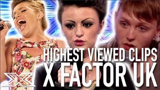 TOP 10 MOST VIEWED PERFORMANCES The X Factor UK [upl. by Negah]