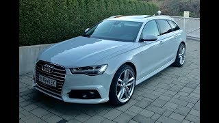 Audi A6 Avant C7 2018 Facelift 30 TDI quattro Sline Exterior Interior Review [upl. by Cadel298]