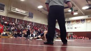 Wrestling  Sectionals 222019 [upl. by Renaldo339]