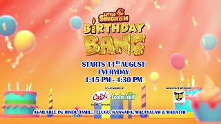 Little Singham Birthday Bang  Starts 11 August PogoChannel [upl. by Kris]