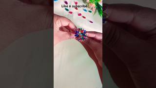 Multicolour ring making at homeDIY handmade rings💍💖shots viralvideoshort trendingrings [upl. by Chrissie]