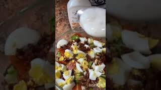 Super Keto Salad Keto meal Recipe lowcarb shorts ketorecipes [upl. by Avika341]