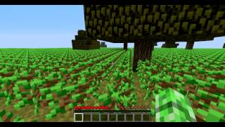 Minecraft sapling challenge [upl. by Lesoj]