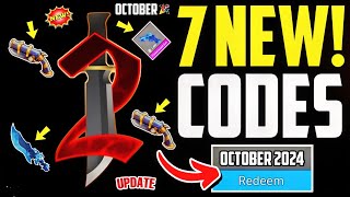 ⚠️OCTOBER⚡CODES⚠️MURDER MYSTERY 2 ROBLOX CODES 2024 MM2 CODES 2024  CODE MM2 [upl. by Dorraj390]