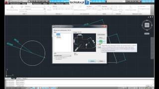 AutoCAD  Wymiarowanie cz1 Wymiary różnych obiektów [upl. by Denny]