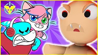 Roblox Escape the Evil Baby Lets Play with Big Gil Vs Alpha Lexa [upl. by Wylde]