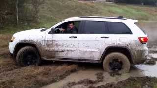 2014 Jeep Grand Cherokee in the mud  WK2 offroading [upl. by Womack]