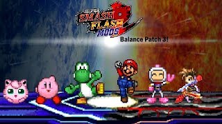 Super Smash Flash 2 Mods Balanced Characters Patch 3 [upl. by Heater]