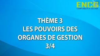 DCG Révisions UE2Cours droit des sociétés N°5Thème 3Les Pouvoirs des organes de gestion34 [upl. by Seavey589]