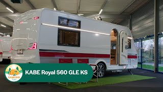 KABE Royal 560 GLE KS I Caravans I Campingtijd [upl. by Imuyam]