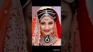 🐍🐍Naagin123456allnaaginsbridallooksmouniroyadaakhansurbhichandnashortstrending [upl. by Martsen]