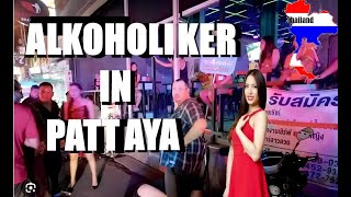 Was für Urlauber findet man auf Pattaya  Alkoholiker in Pattaya  Die Typen für Fernsehdokus  🇹🇭 [upl. by Yelwar]