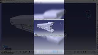 how to design stapler in catia v5 by sheet metal stapler design and assembly catia stapler [upl. by Anirehc]