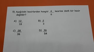 Deneme sınavı 5sınıf 24 soru Türkçe matematik fen sosyal Bulbulogretmen deneme sınav [upl. by Herzel333]