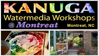 Kanuga Watermedia Workshops  Montreat 2024 [upl. by Alaet]