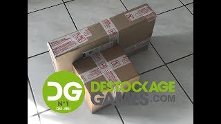 AIRSOFT  UNBOXING  DESTOCKAGE GAMES [upl. by Gnahc]