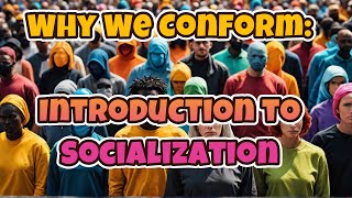 Why We Conform Sociology Introduction to Socialization [upl. by Orrocos]