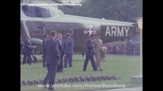 June 25 1963  President John F Kennedy arriving in Wiesbaden West Germany [upl. by Sadinoel]