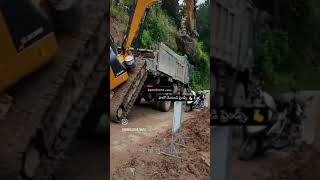 Mini excavator shifting plz subscribe 🫰constructionworker demolition [upl. by Opal96]