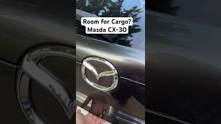 Is There Room for Cargo in the Mazda CX30 [upl. by Reg]