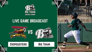 LIVE BASEBALL Big Train at Cropdusters [upl. by Aliel119]