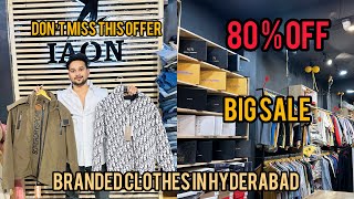 BEST PLACE TO BUY BRANDED CLOTHES IN HYDERABAD  BRANDED CLOTHES IN HYDERABAD TELUGU [upl. by Shear]