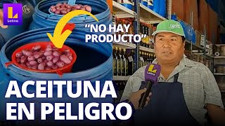 Escasez de aceituna y precios altos por fenómeno de quotEl Niñoquot [upl. by Cod]