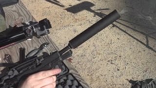 SilencerCo Octane 45 on Glock 19 [upl. by Ynaffets142]