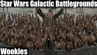 Star Wars Galactic Battlegrounds Gameplay  Wookies [upl. by Nicolle]