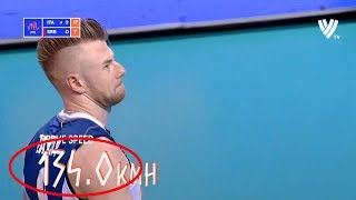 Ivan Zaytsev Serve 134 Kmh  New World Record  Volleyball National League [upl. by Ledoux95]