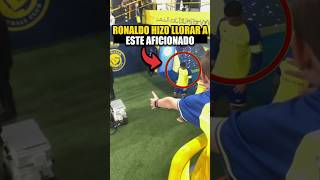 Ronaldo Hizo Llorar a Este Fan – No Vas a Creer lo que Pasó Después [upl. by Gail553]