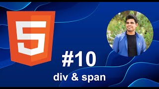 HTML course 10 div amp span [upl. by Hildebrandt703]