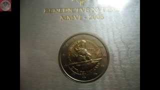 18  Vatikan 2 Euro Gedenkmünze 2006 [upl. by Ellehcrad998]