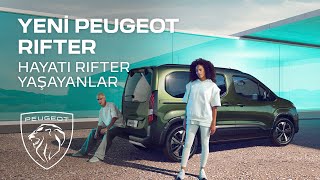 Yeni PEUGEOT Rifter  Hayatı Rifter Yaşayanlar [upl. by Venn]