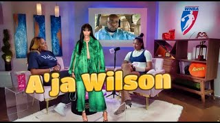 AJA WILSONS White Privilege Comments  CAITLIN CLARK amp ANGEL REESE [upl. by De]