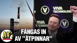 SpaceX grundat av Elon Musk har skickat upp raketen ”Starship” [upl. by Ahgiela]