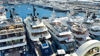 The Spectacular 2023 Monaco Yacht Show Bilionaire’s Luxurious Lifestyle billionaire luxury [upl. by Litch894]